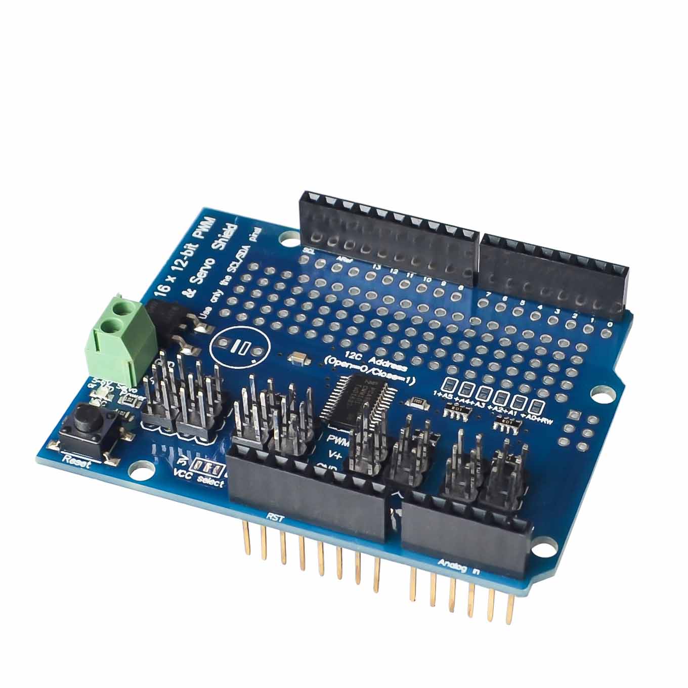 16 Channel 12-bit PWM Servo Drive Shield Module product image