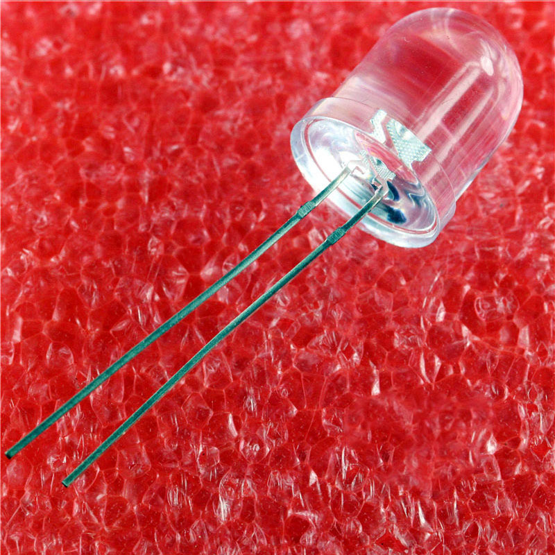 10MM LED White with Red Light product image