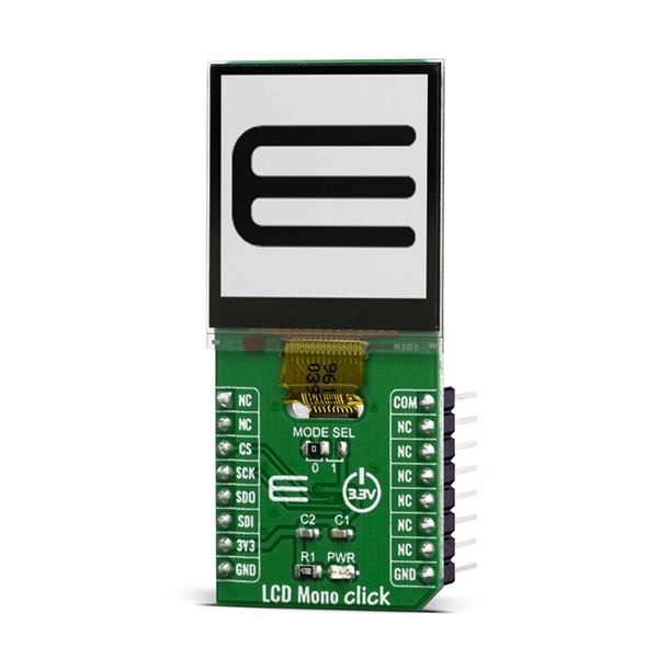 MIKROE LCD Mono Click
